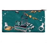 Slytherin Pattern Pencil Cases Back