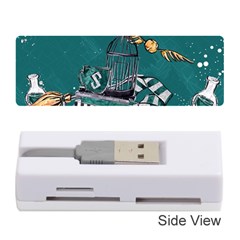 Slytherin Pattern Memory Card Reader (stick) by Sobalvarro