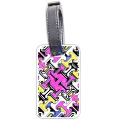 Justanotherabstractday Luggage Tag (one Side) by designsbyamerianna