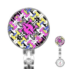 Justanotherabstractday Stainless Steel Nurses Watch by designsbyamerianna