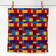 Lego Background Game Face Towel by Mariart