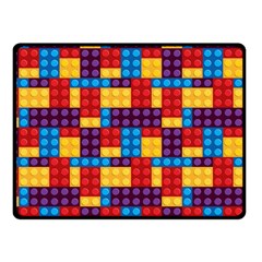 Lego Background Game Fleece Blanket (small) by Mariart