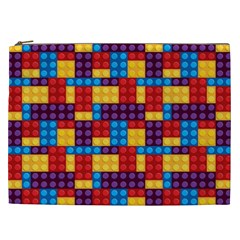 Lego Background Game Cosmetic Bag (xxl) by Mariart