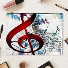 Music Treble Clef Sound Cosmetic Bag (XL)