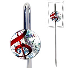 Music Treble Clef Sound Book Mark