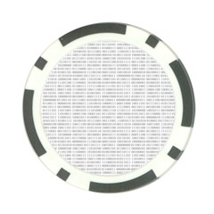 Binary Background Poker Chip Card Guard (10 Pack) by Bajindul