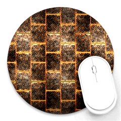 Wallpaper Iron Round Mousepads by HermanTelo