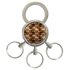 Wallpaper Iron 3-ring Key Chain