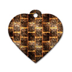 Wallpaper Iron Dog Tag Heart (two Sides) by HermanTelo