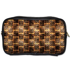 Wallpaper Iron Toiletries Bag (one Side)