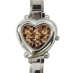 Wallpaper Iron Heart Italian Charm Watch Front