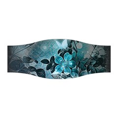 Elegant Floral Design With Butterflies Stretchable Headband