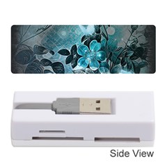 Elegant Floral Design With Butterflies Memory Card Reader (stick) by FantasyWorld7