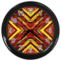 Ml-c5-1 Wall Clock (black) by ArtworkByPatrick