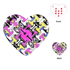 Justanotherabstractday Playing Cards Single Design (heart) by designsbyamerianna