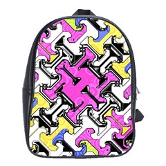 Justanotherabstractday School Bag (xl) by designsbyamerianna