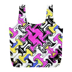 Justanotherabstractday Full Print Recycle Bag (l) by designsbyamerianna