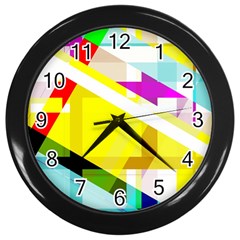 1980s Insired Wall Clock (black) by designsbyamerianna