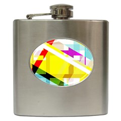 1980s Insired Hip Flask (6 Oz) by designsbyamerianna