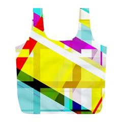 1980s Insired Full Print Recycle Bag (l)