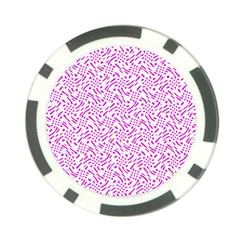 Crazypink Poker Chip Card Guard (10 Pack) by designsbyamerianna