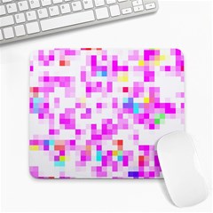 Pixelpink Large Mousepads by designsbyamerianna