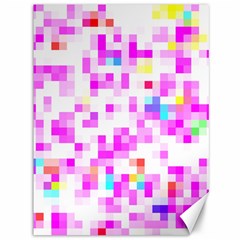 Pixelpink Canvas 36  X 48  by designsbyamerianna