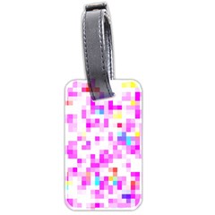 Pixelpink Luggage Tag (two Sides)