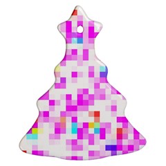 Pixelpink Ornament (christmas Tree) 