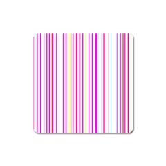 Brightstrips Square Magnet by designsbyamerianna