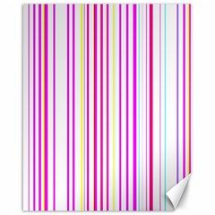 Brightstrips Canvas 16  X 20  by designsbyamerianna