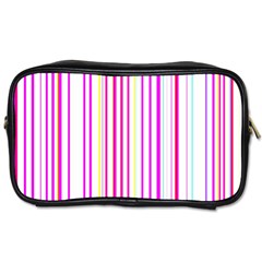 Brightstrips Toiletries Bag (two Sides) by designsbyamerianna