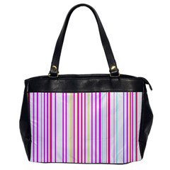 Brightstrips Oversize Office Handbag by designsbyamerianna