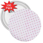 Polka Dot Summer 3  Buttons (100 pack)  Front