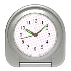 Polka Dot Summer Travel Alarm Clock by designsbyamerianna