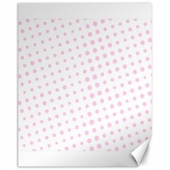 Polka Dot Summer Canvas 16  X 20  by designsbyamerianna