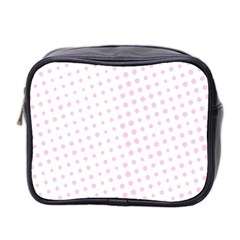 Polka Dot Summer Mini Toiletries Bag (two Sides) by designsbyamerianna