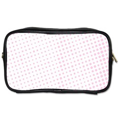 Polka Dot Summer Toiletries Bag (one Side) by designsbyamerianna