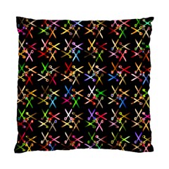 Scissors Pattern Colorful Prismatic Standard Cushion Case (two Sides) by HermanTelo