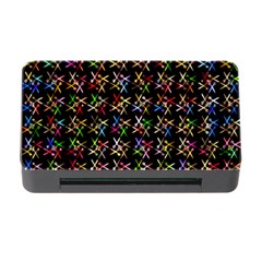 Scissors Pattern Colorful Prismatic Memory Card Reader With Cf by HermanTelo