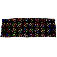 Scissors Pattern Colorful Prismatic Body Pillow Case (dakimakura)