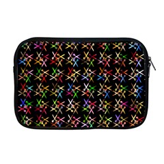 Scissors Pattern Colorful Prismatic Apple Macbook Pro 17  Zipper Case by HermanTelo