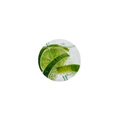 Lime Club Soda Drink Cocktail 1  Mini Buttons by Pakrebo