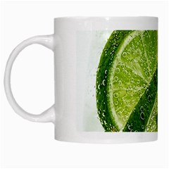 Lime Club Soda Drink Cocktail White Mugs by Pakrebo