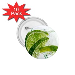 Lime Club Soda Drink Cocktail 1 75  Buttons (10 Pack) by Pakrebo