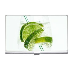 Lime Club Soda Drink Cocktail Business Card Holder by Pakrebo