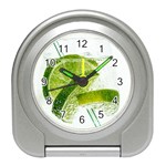 Lime Club Soda Drink Cocktail Travel Alarm Clock Front