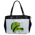 Lime Club Soda Drink Cocktail Oversize Office Handbag Front