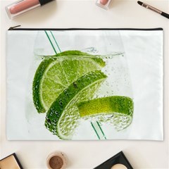 Lime Club Soda Drink Cocktail Cosmetic Bag (xxxl) by Pakrebo