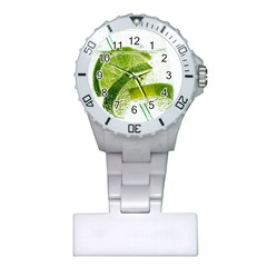 Lime Club Soda Drink Cocktail Plastic Nurses Watch by Pakrebo